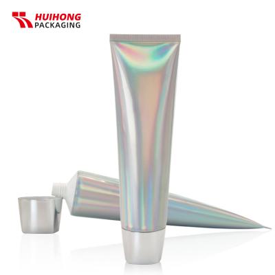 150ml 소프트 페이스 세척 홀로그램 튜브 화장품 알루미늄 포장